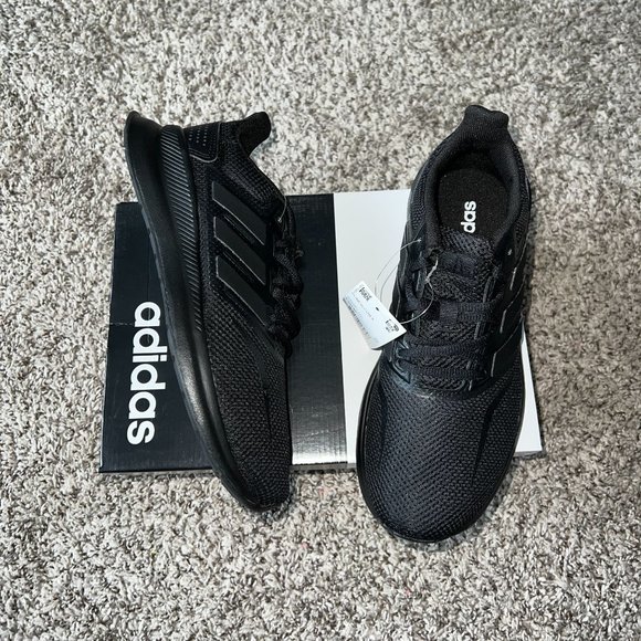 adidas | Shoes | Flash Sale Adidas Runfalcon K F36549 Black Athletic Shoes  Youth 5 | Poshmark
